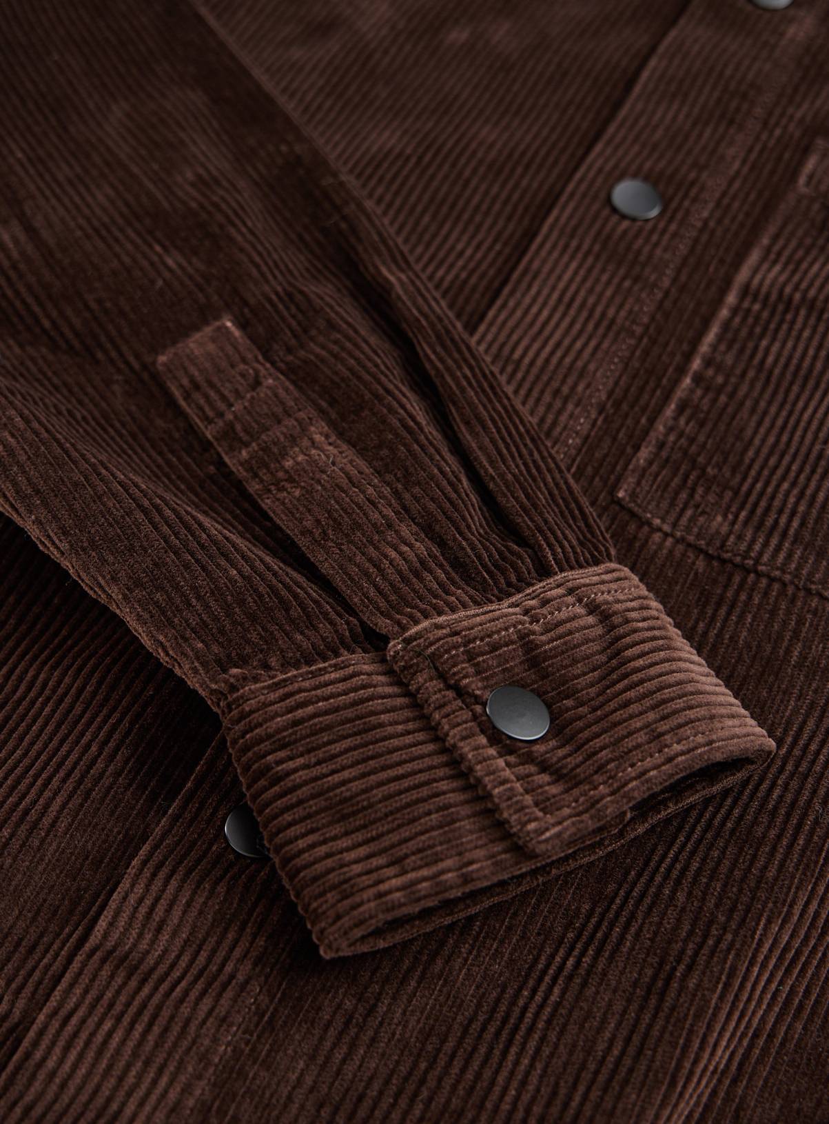 Brown Corduroy Overshirt XXXL - Image 3
