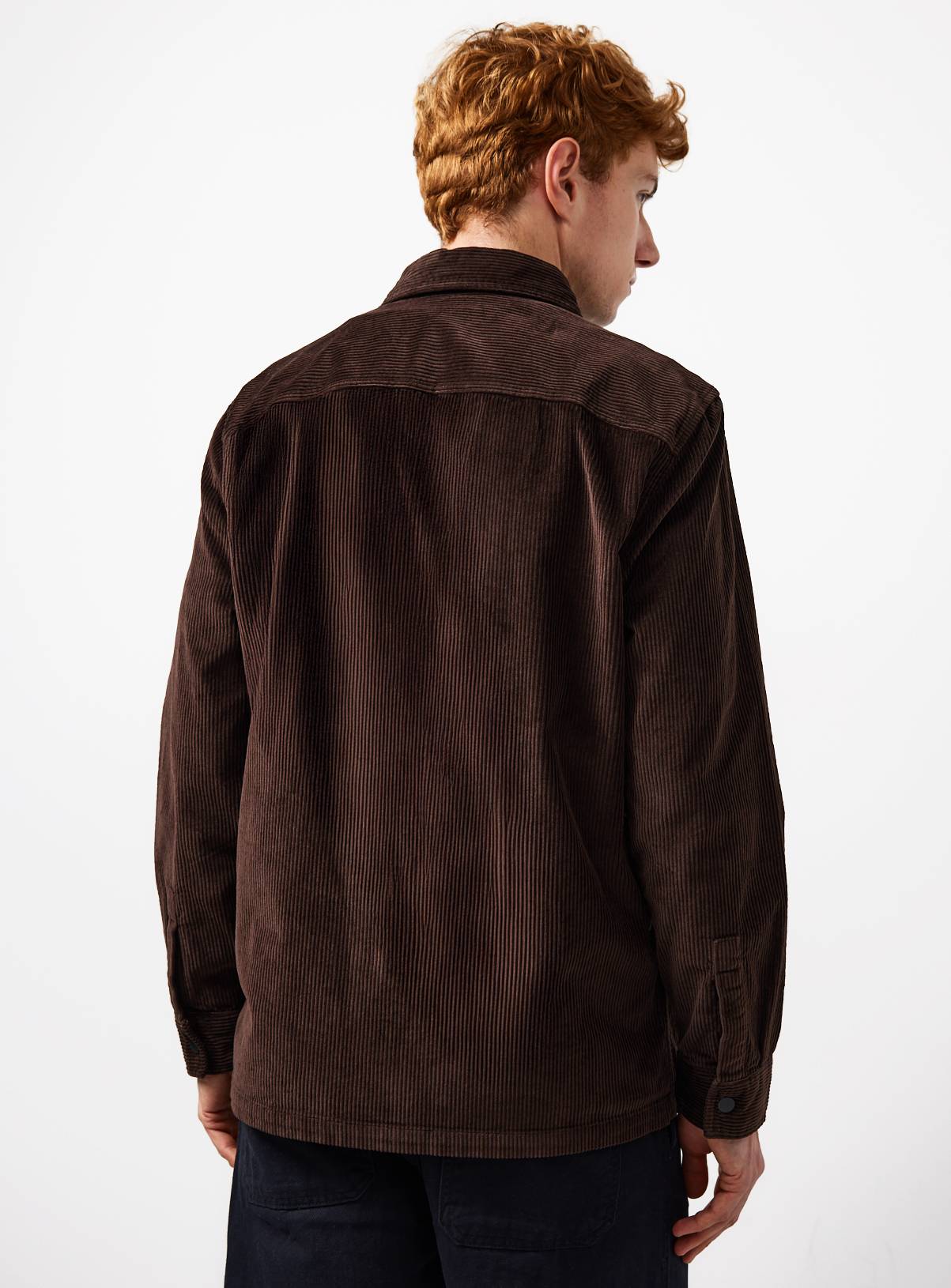 Brown Corduroy Overshirt XXXL - Image 4