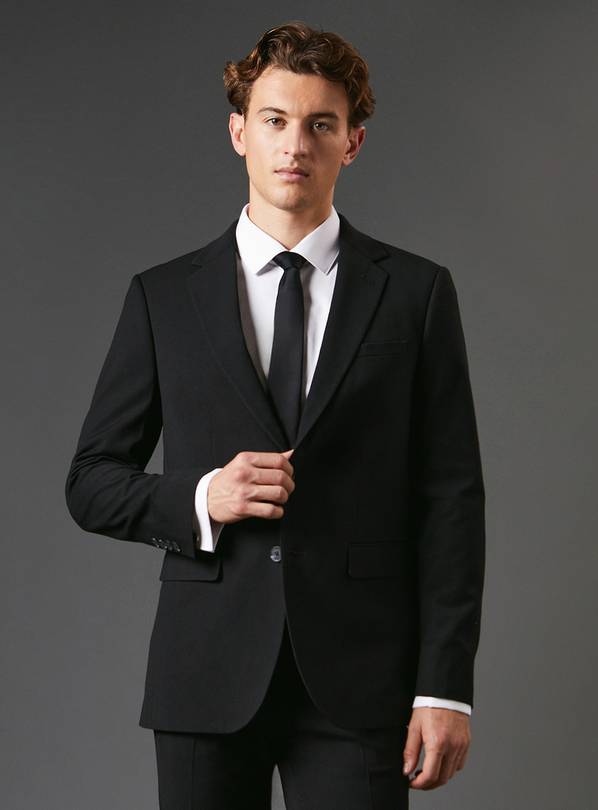 BURTON Black Slim Fit Essential Jacket 46R