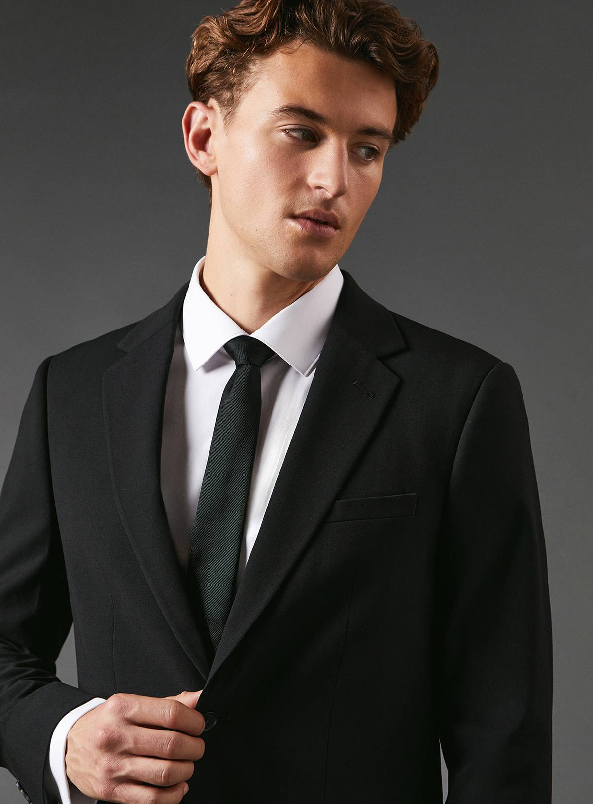 BURTON Black Slim Fit Essential Jacket 38S - Image 4