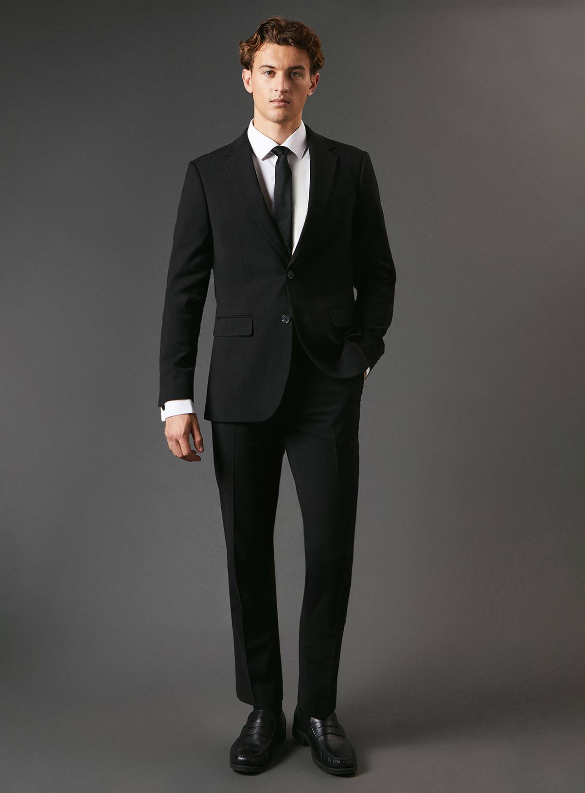 BURTON Black Slim Fit Essential Jacket 38S - Image 5