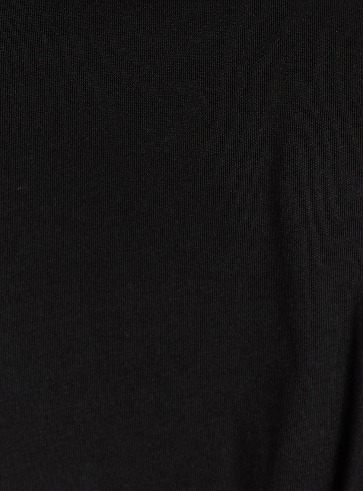 BURTON Black Plain Crew Neck T Shirt XL - Image 5