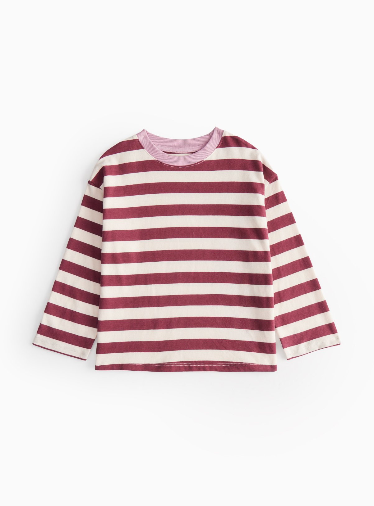 Red Red Striped Heavy Jersey T-Shirt (11 Years) - Tu by Sainsbury's