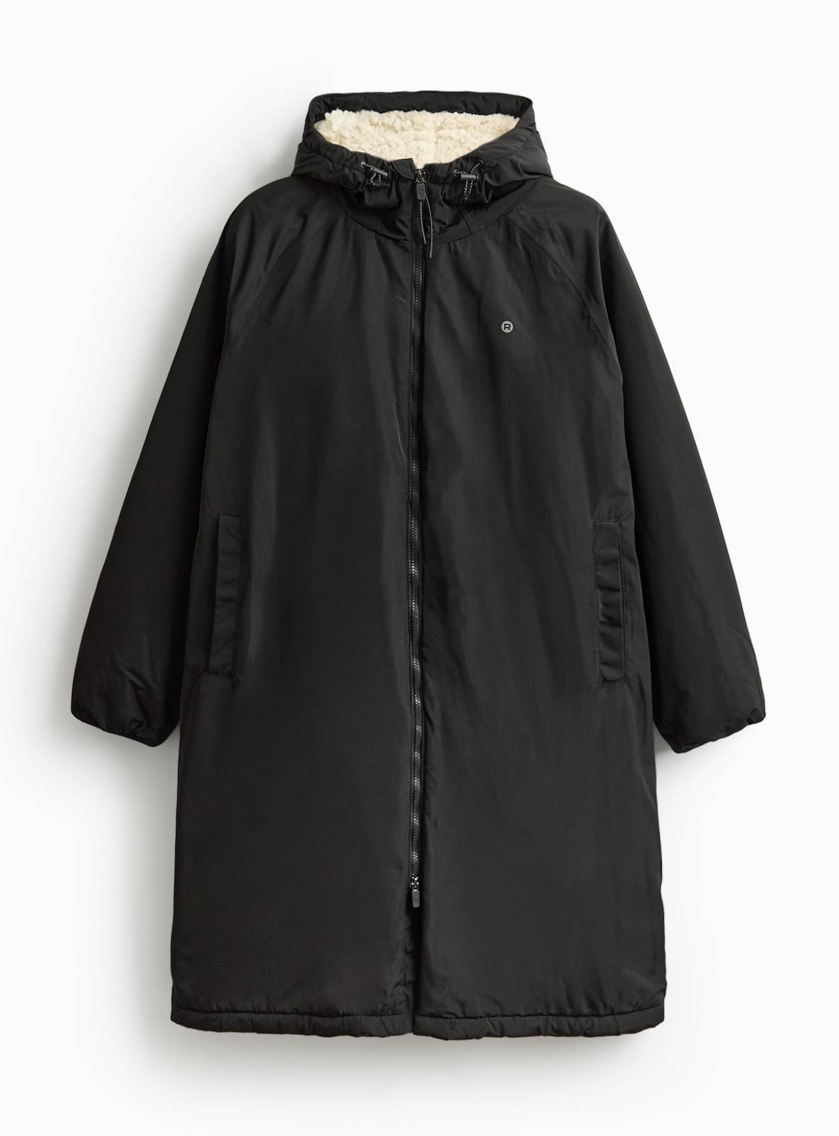 REAKTIV Black Outdoors Shower Resistant Changing Robe L - Image 1