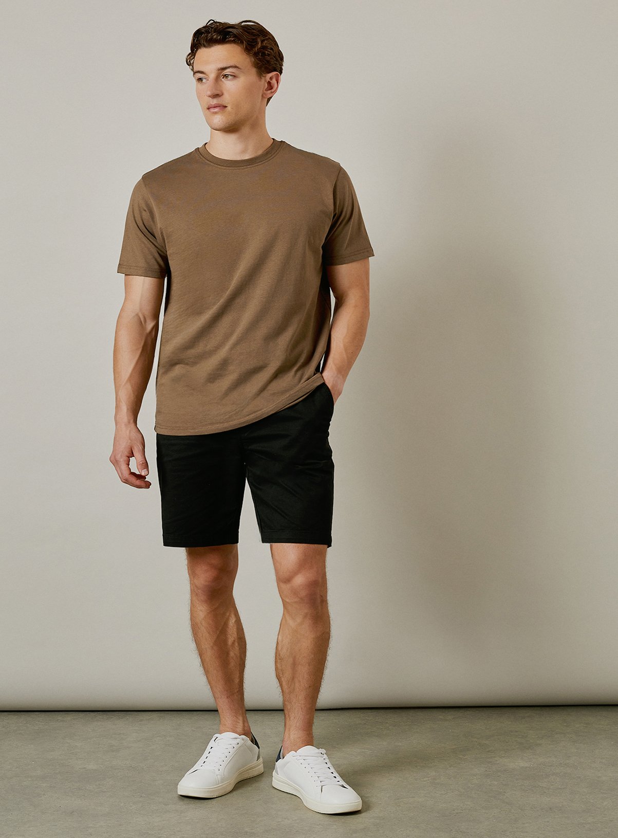 BURTON Black Chino Shorts 34 - Image 2 thumbnail