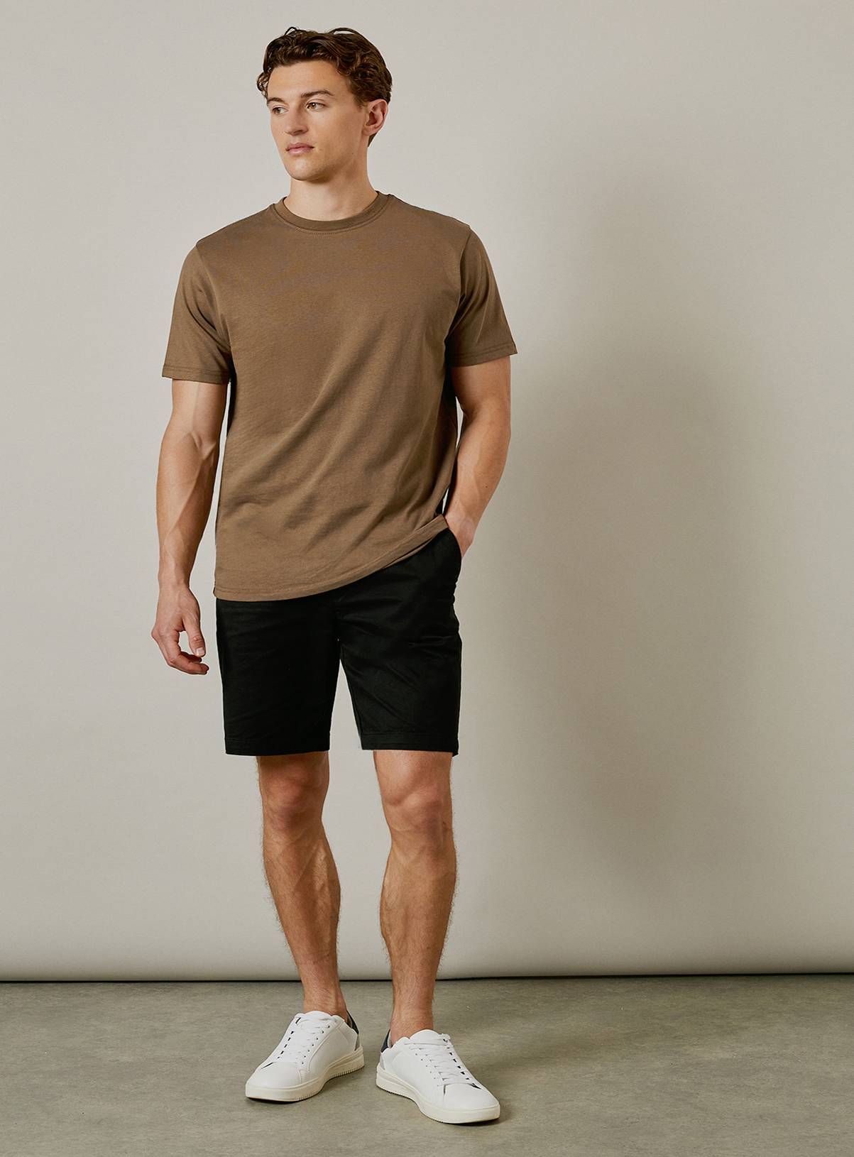 BURTON Black Chino Shorts 34 - Image 2