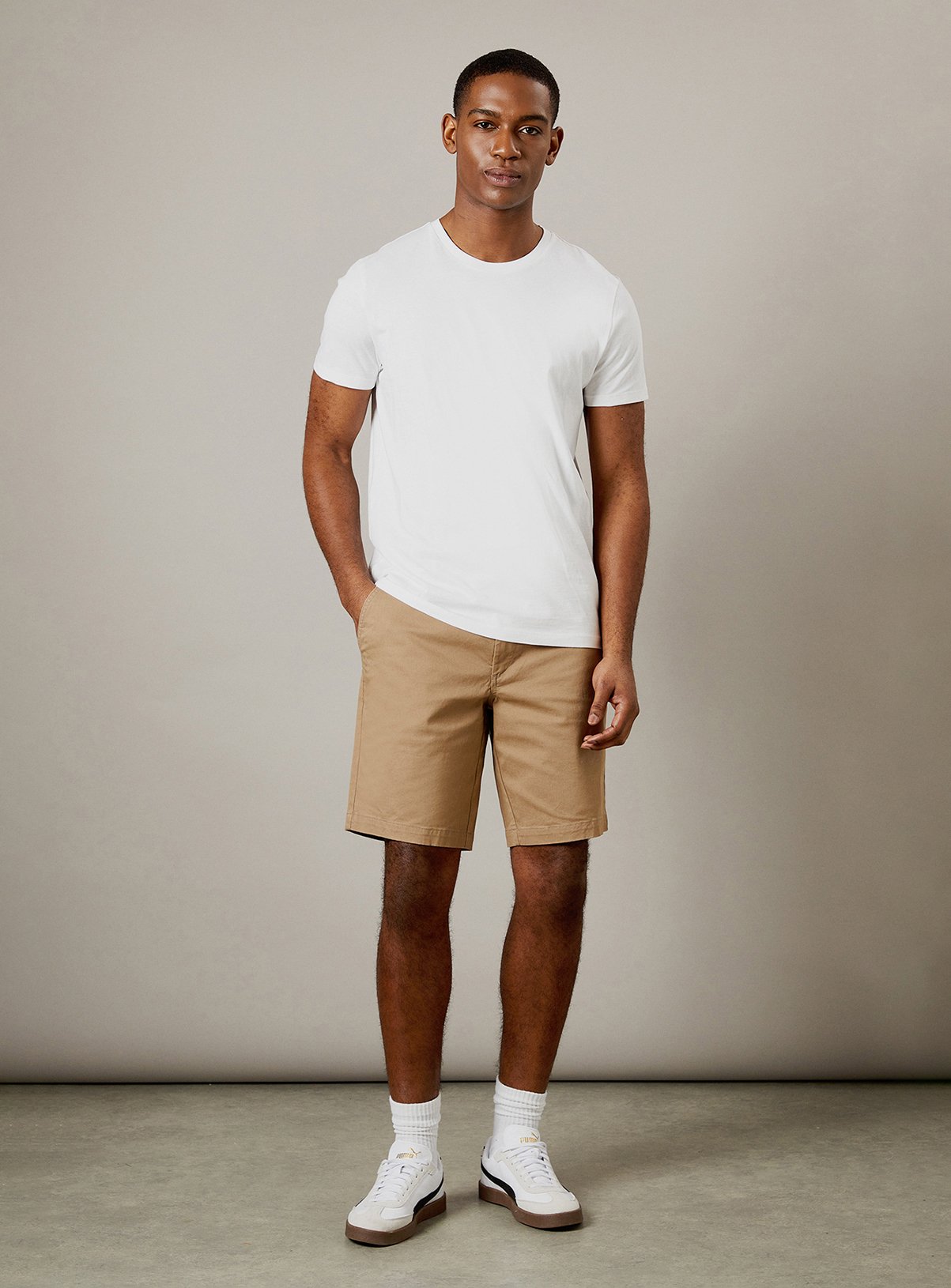 BURTON Stone Chino Shorts 34 - Image 4 thumbnail