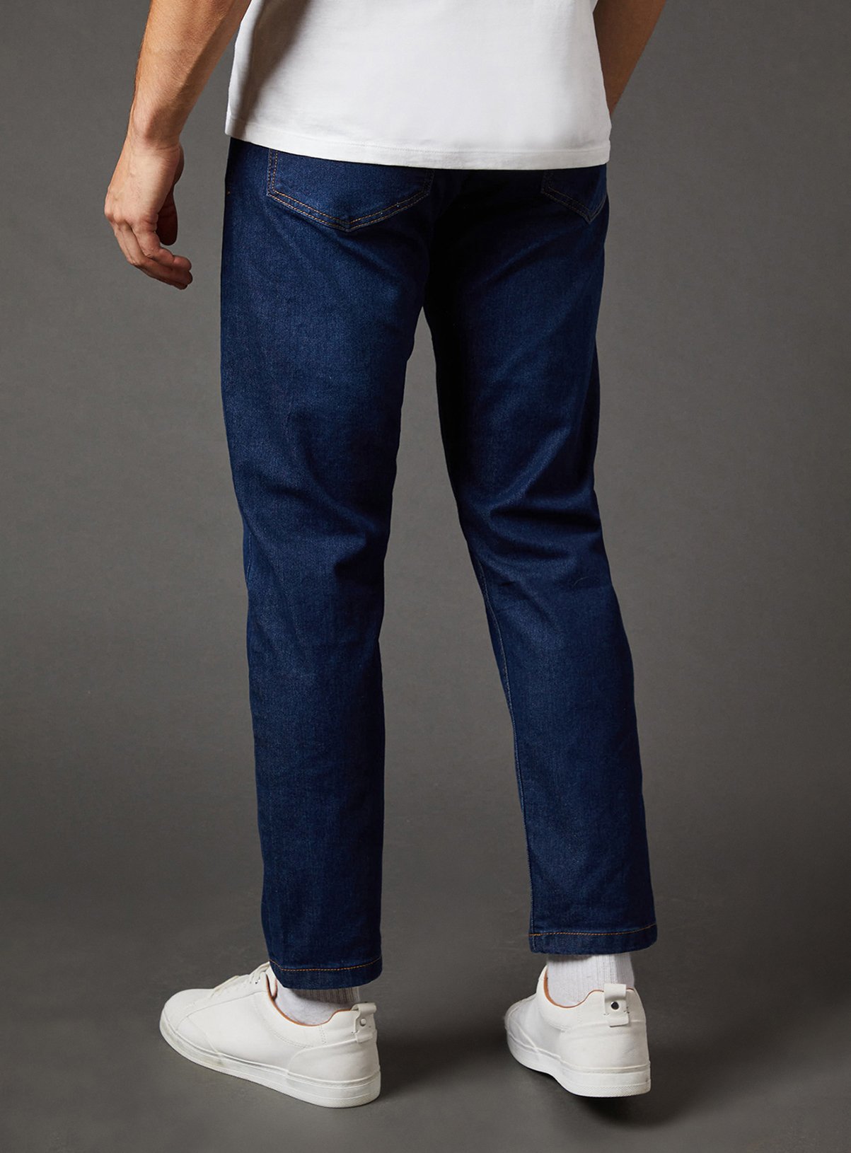 BURTON Indigo Stretch Slim Fit Jeans 32R - Image 3 thumbnail