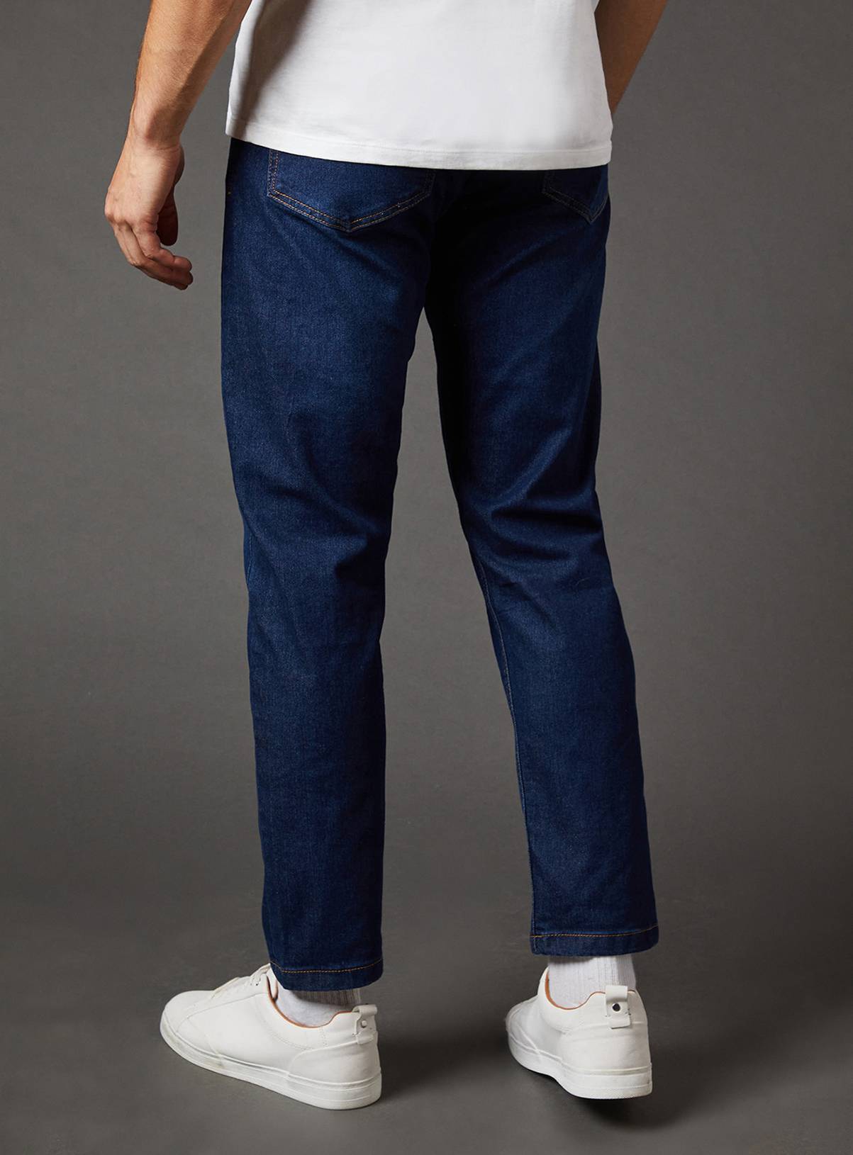BURTON Indigo Stretch Slim Fit Jeans 32R - Image 3