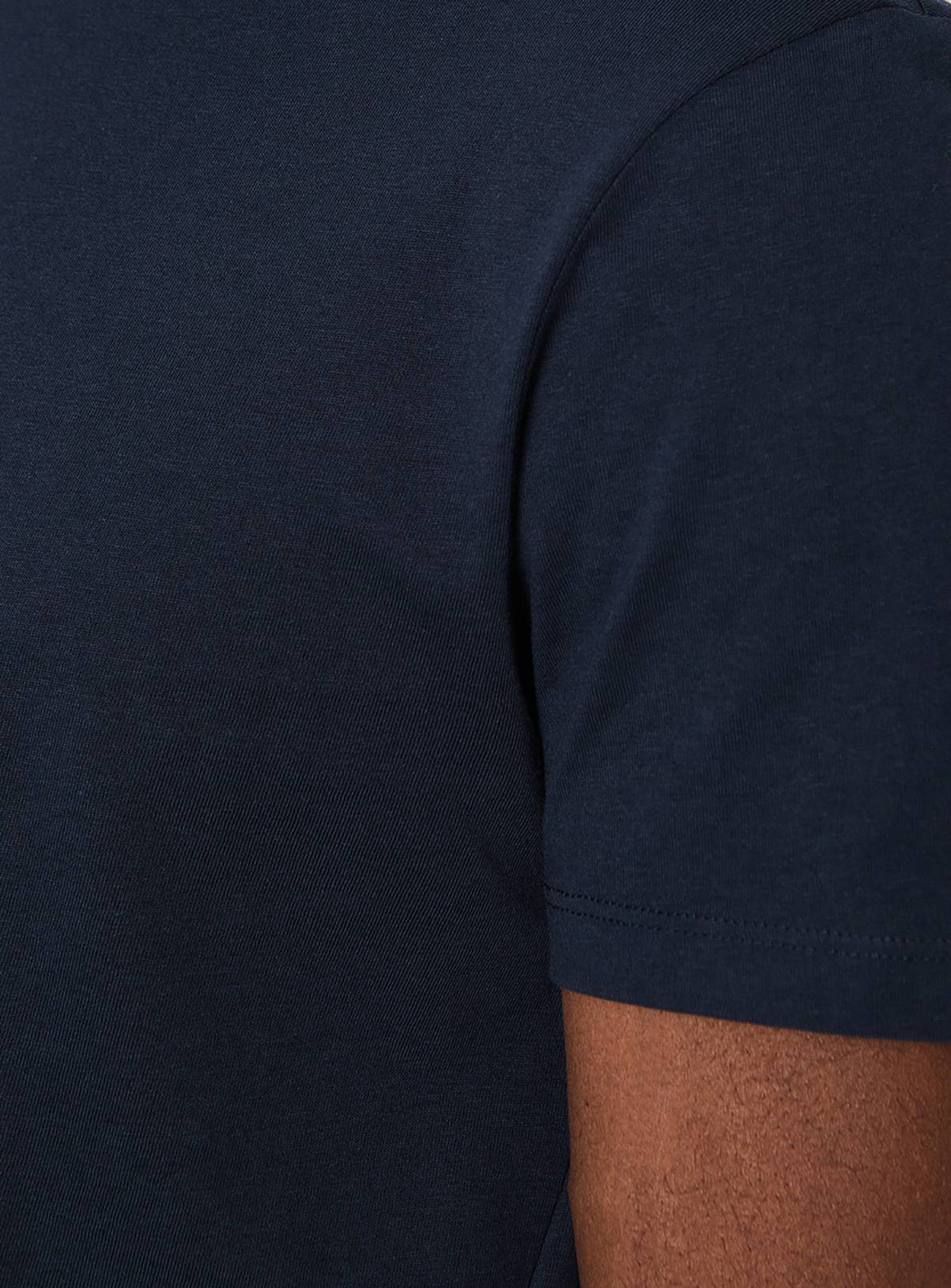 BURTON Navy Plain Crew Neck T Shirt XL - Image 5