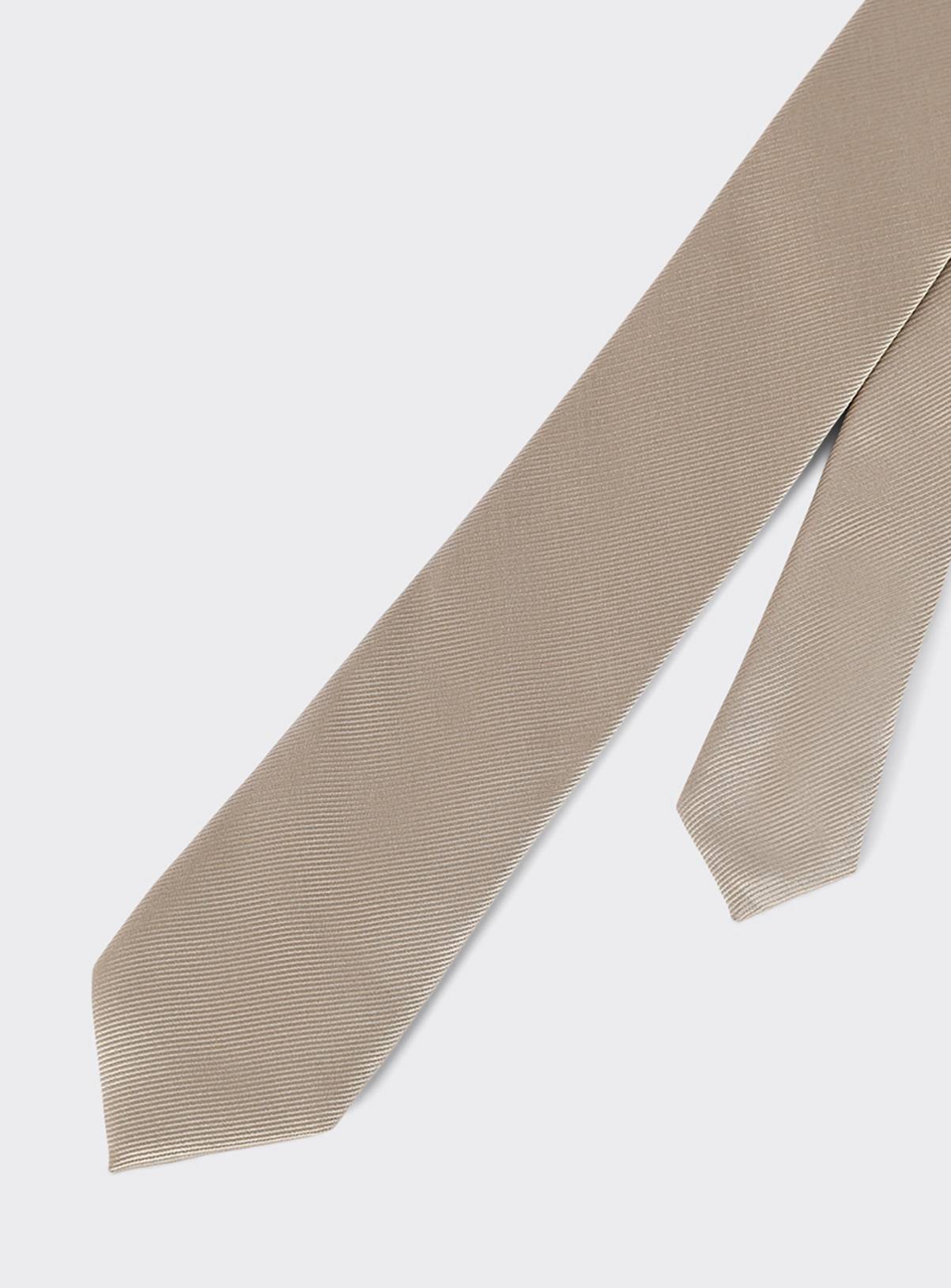 BURTON Champagne Slim Tie One Size - Image 3