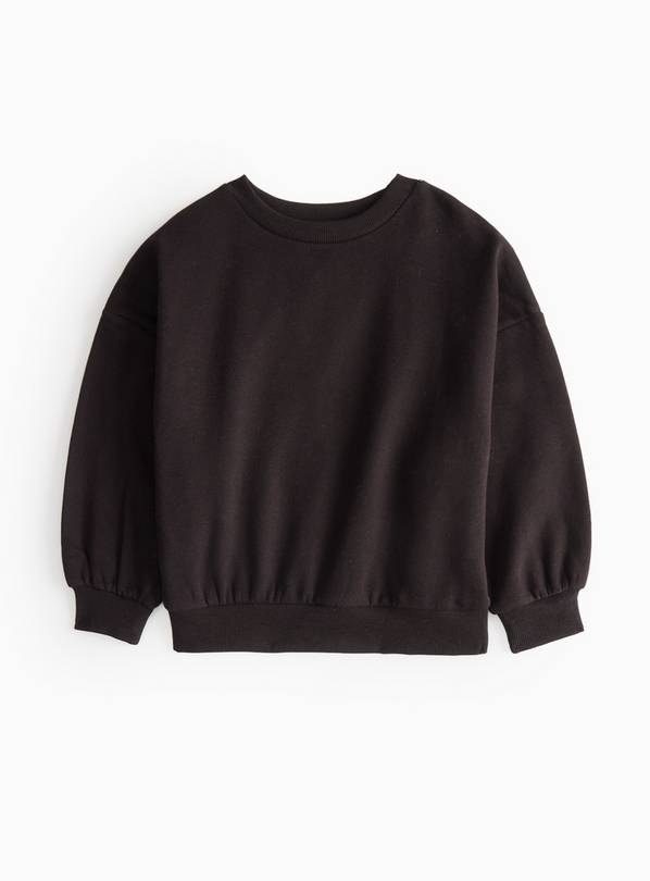 Black Crew Sweatshirt 3 years