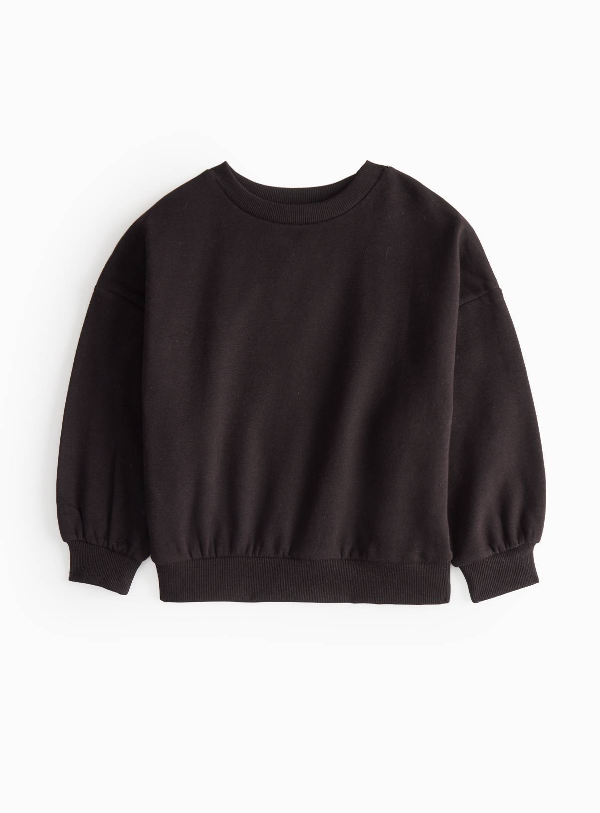 Black Crew Sweatshirt 3 years - Image 1