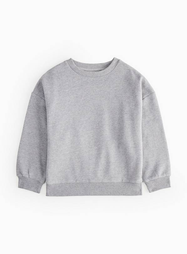 Charcoal Crew Sweatshirt 6 years