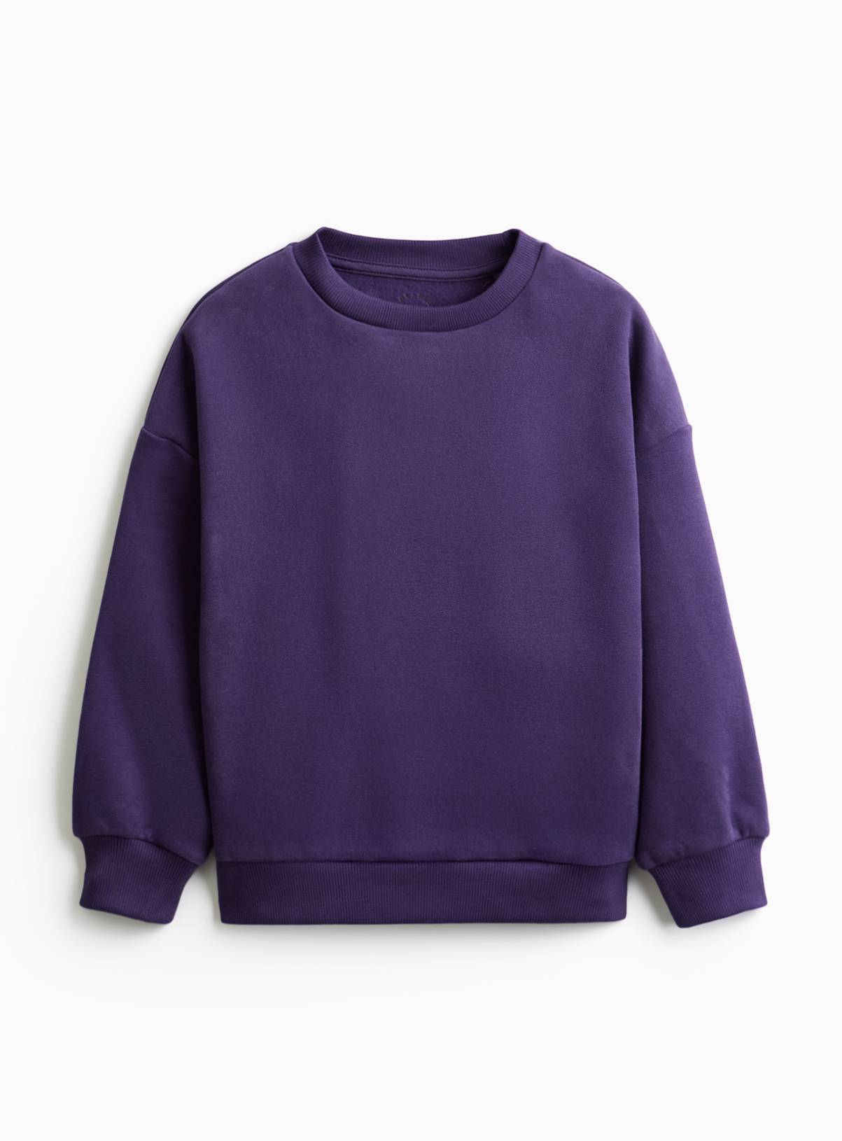 Purple Crew Sweatshirt 12 years - Image 1