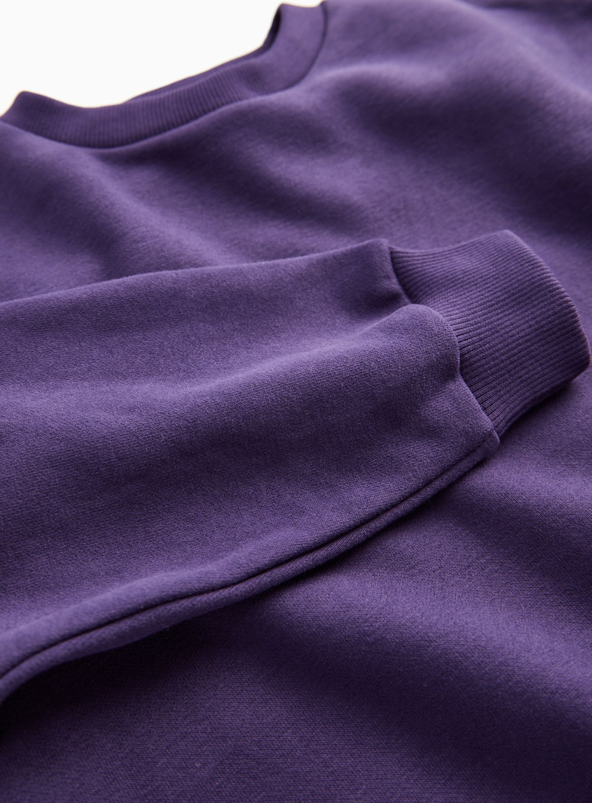 Purple Crew Sweatshirt 12 years - Image 2 thumbnail