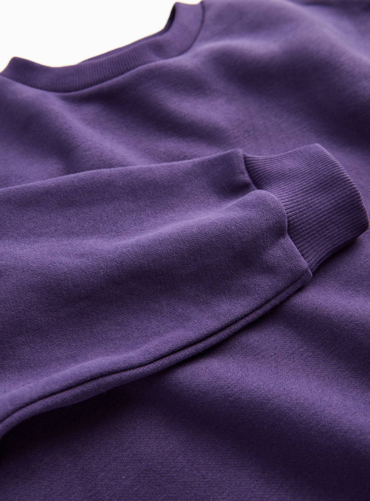Purple Crew Sweatshirt 12 years - Image 2