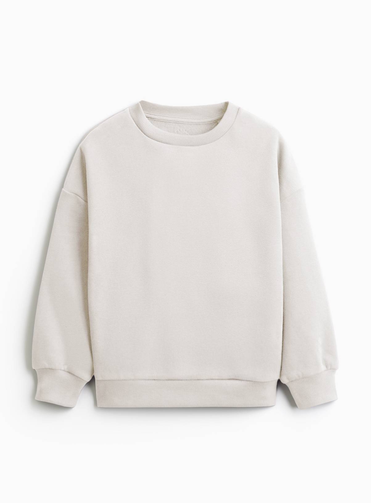Cream Crew Sweatshirt 4 years - Image 1