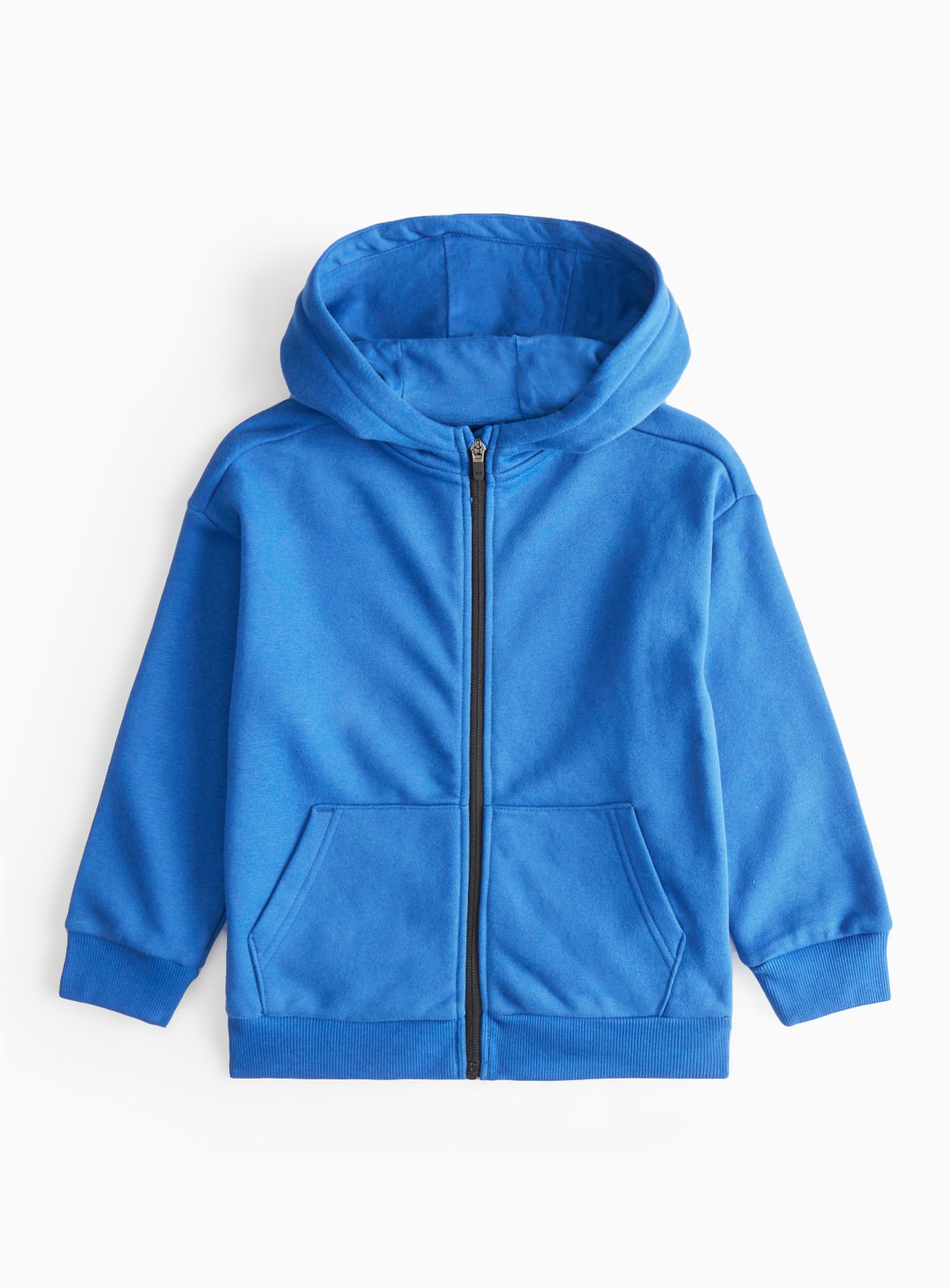 Blue Blue Zip Through Hoodie (12 Years) - Tu by Sainsbury's