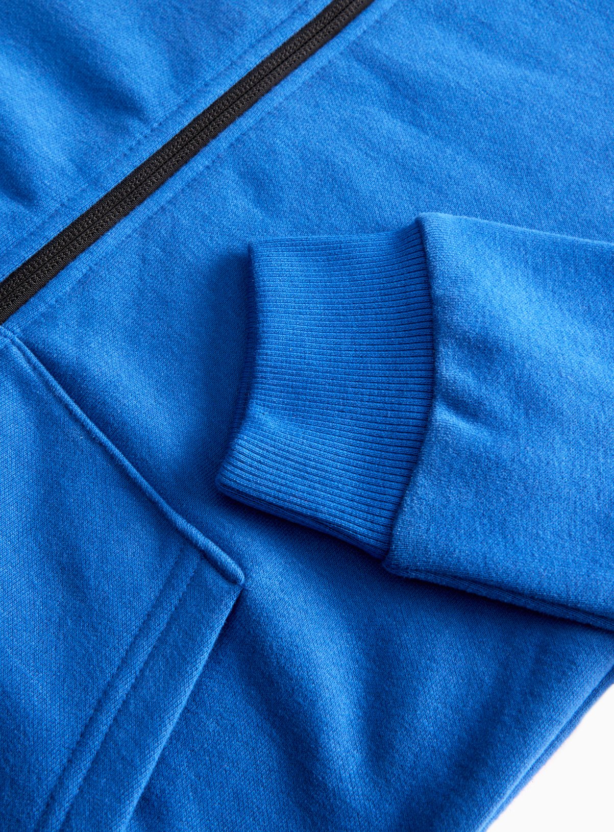 Blue Zip Through Hoodie 1 year - Image 2 thumbnail