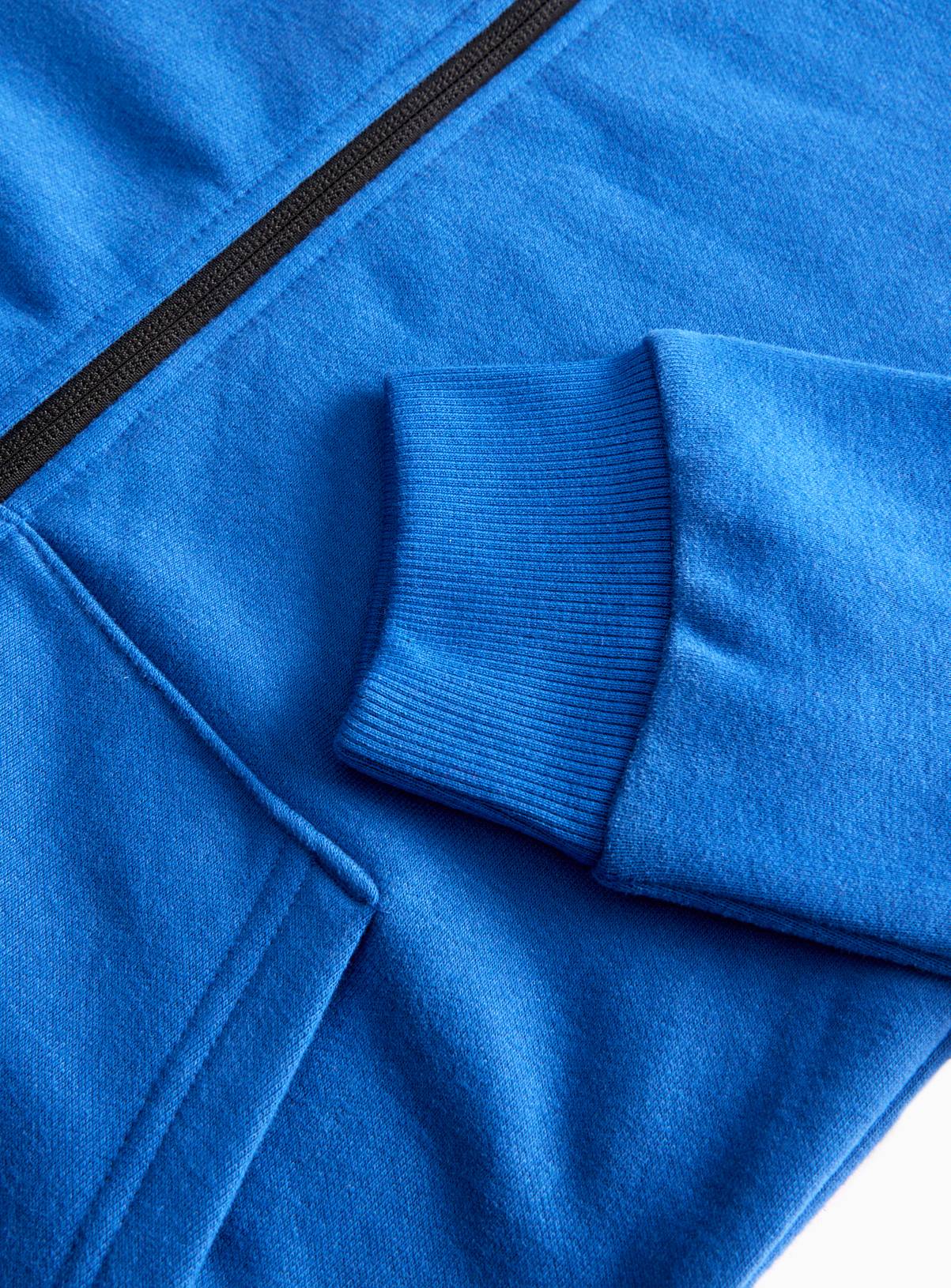 Blue Zip Through Hoodie 1 year - Image 2