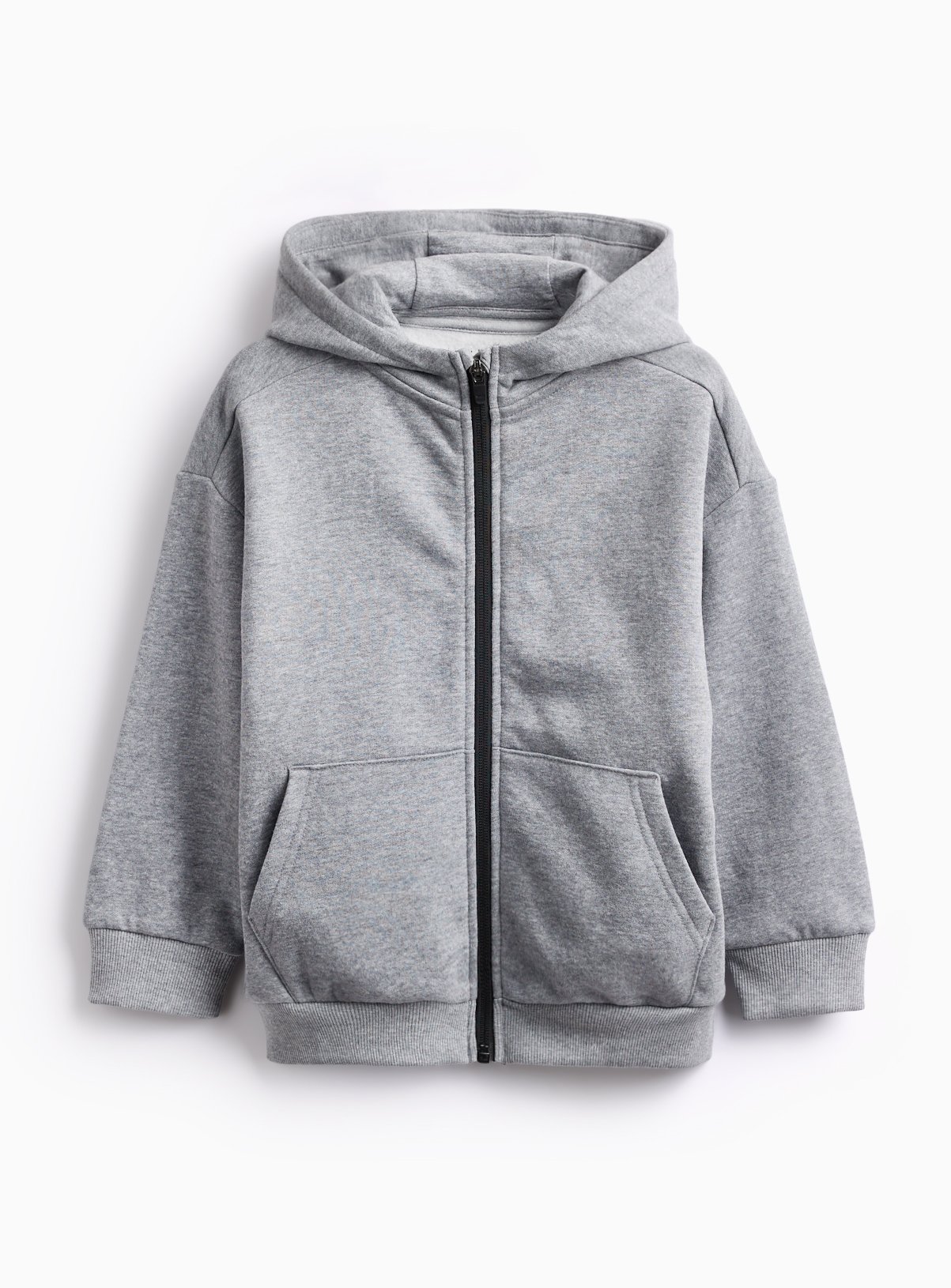 Charcoal Zip Through Hoodie 1 year - Image 1 thumbnail
