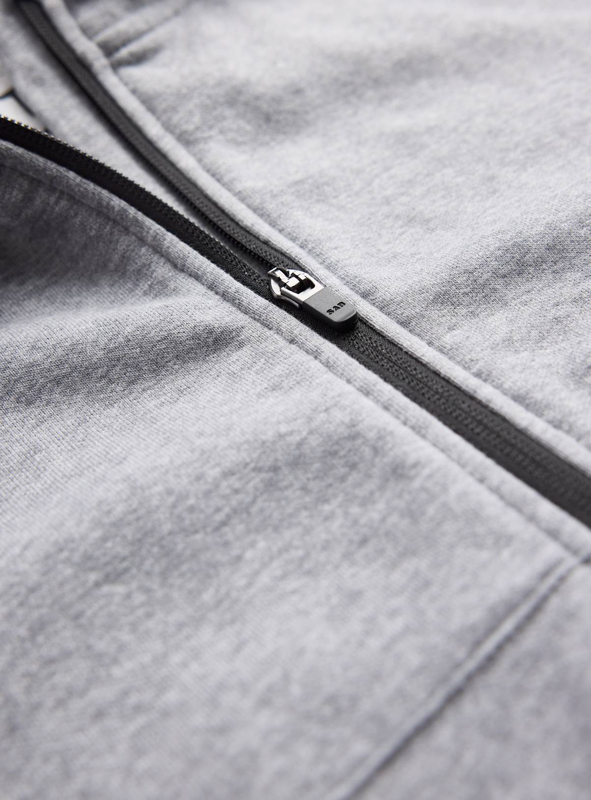 Charcoal Zip Through Hoodie 1 year - Image 2