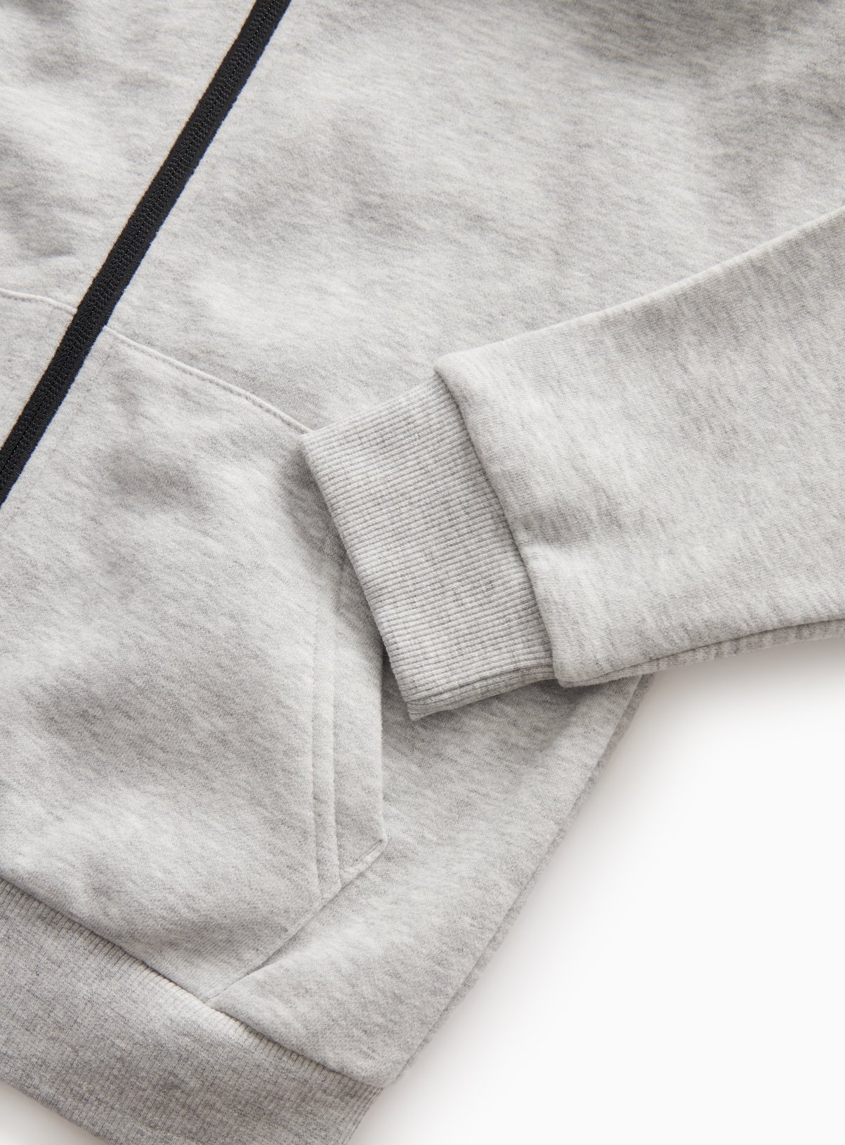 Grey Zip Through Hoodie 6 years - Image 2 thumbnail