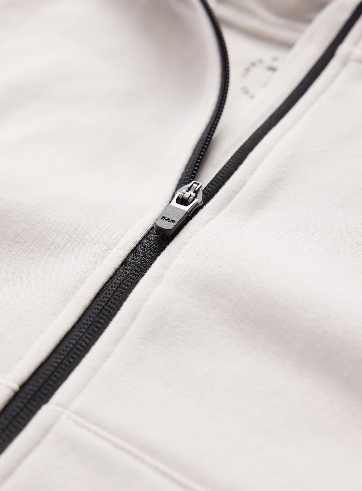 Cream Zip Through Hoodie 6 years - Image 2 thumbnail