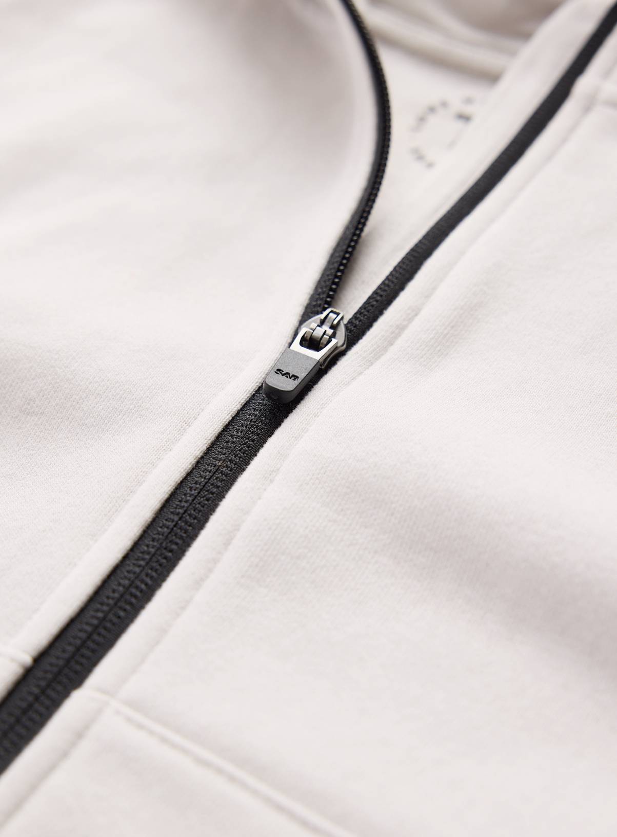 Cream Zip Through Hoodie 6 years - Image 2