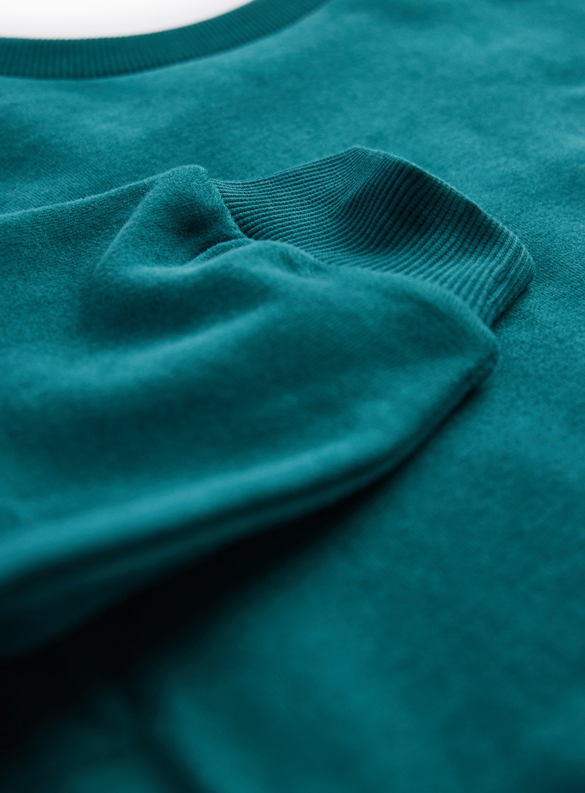 Green Crew Sweatshirt 13 years - Image 2 thumbnail