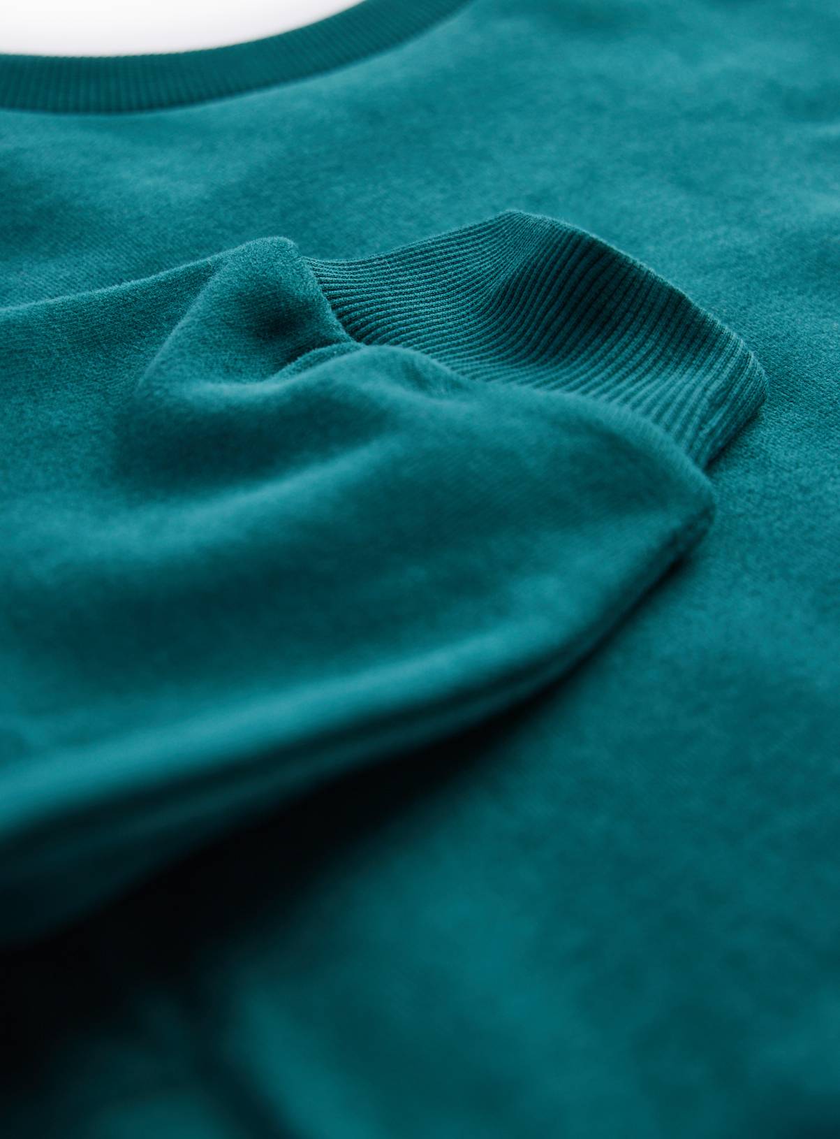 Green Crew Sweatshirt 13 years - Image 2