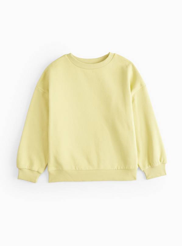 Yellow Crew Sweatshirt 6 years