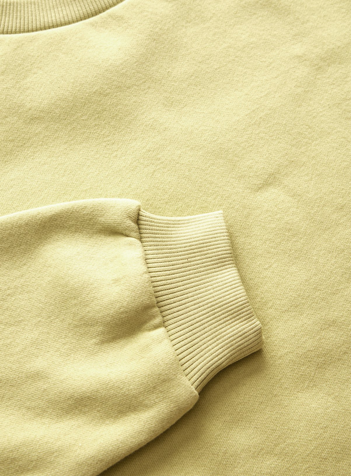 Yellow Crew Sweatshirt 7 years - Image 2 thumbnail