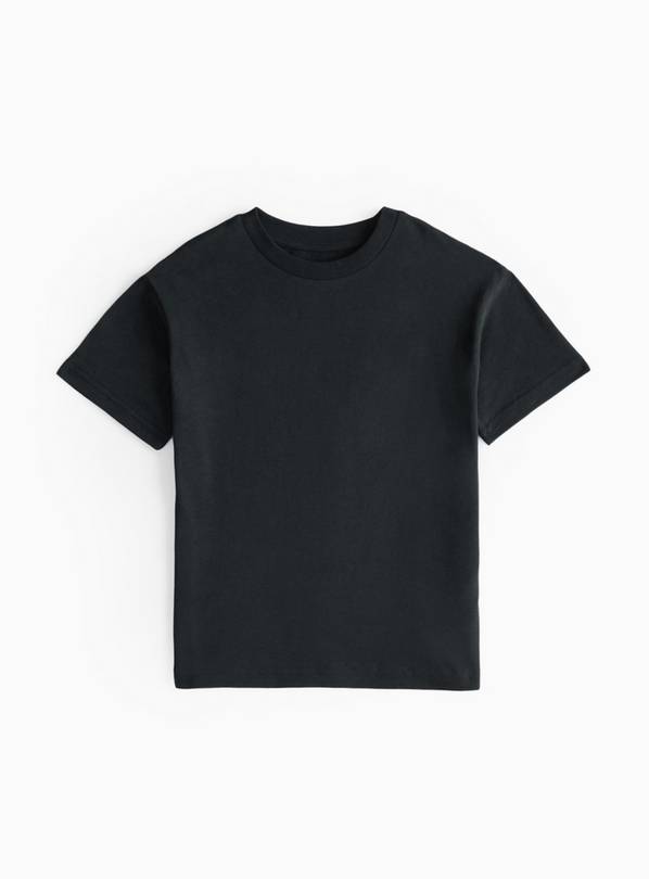 Black Plain T-Shirt 12 years
