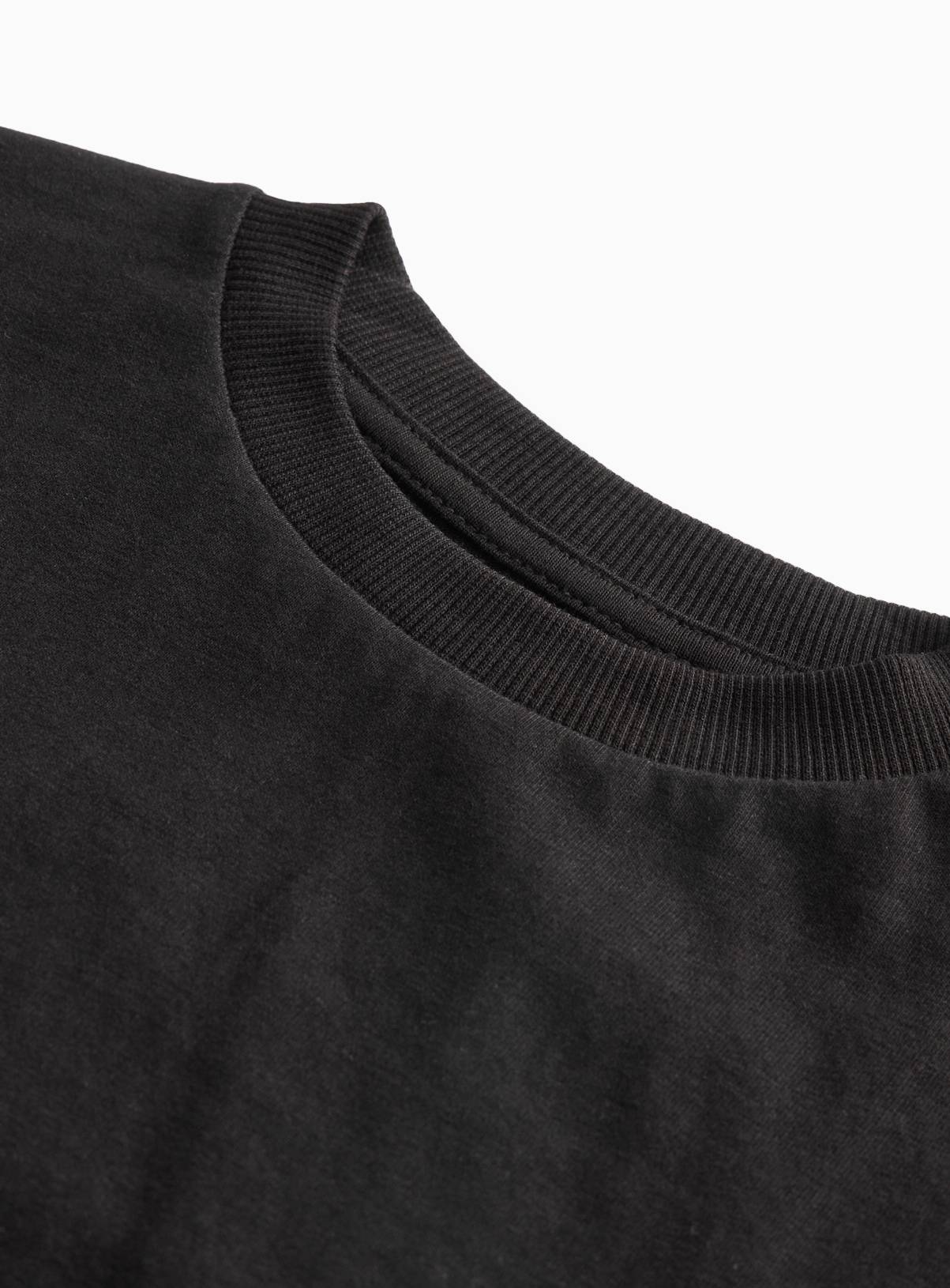 Black Plain T-Shirt 3 years - Image 2