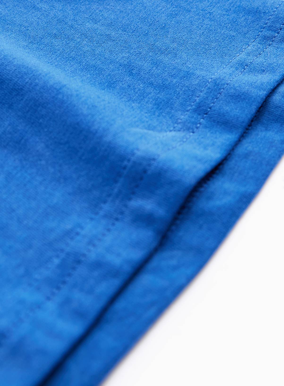 Blue Plain T-Shirt 13 years - Image 2