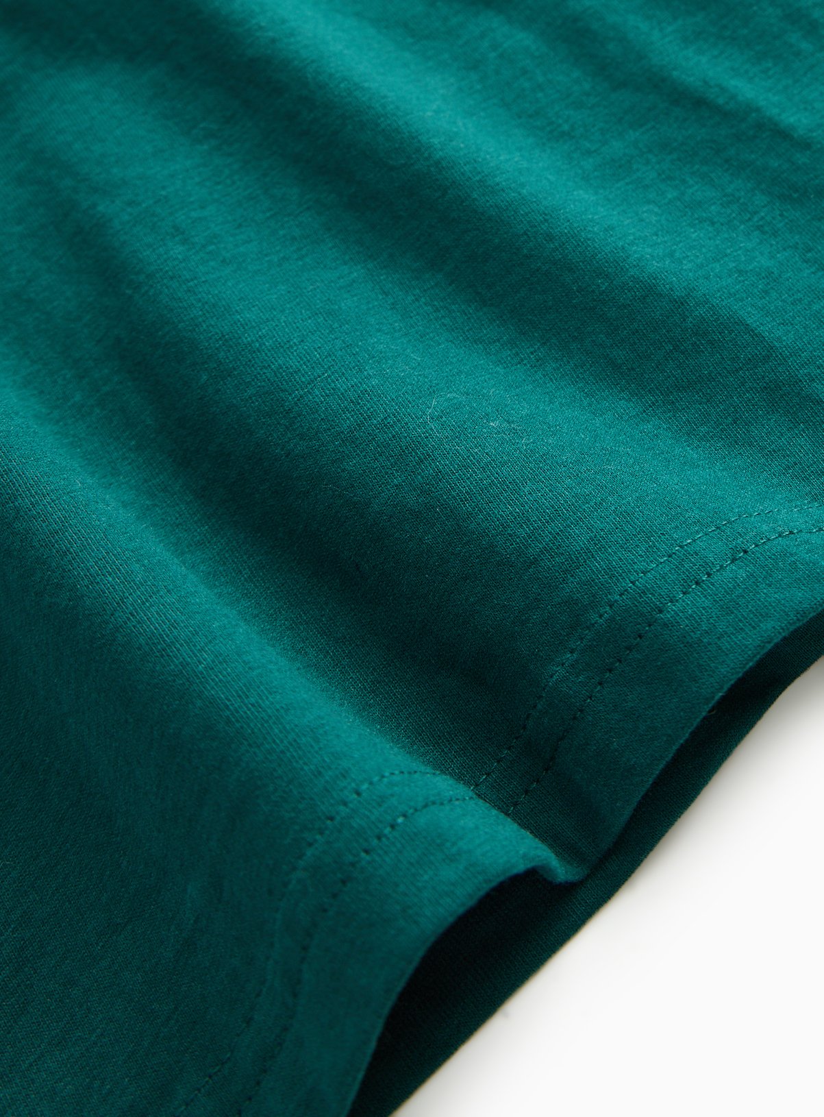 Dark Green Plain T-Shirt 9 years - Image 2 thumbnail