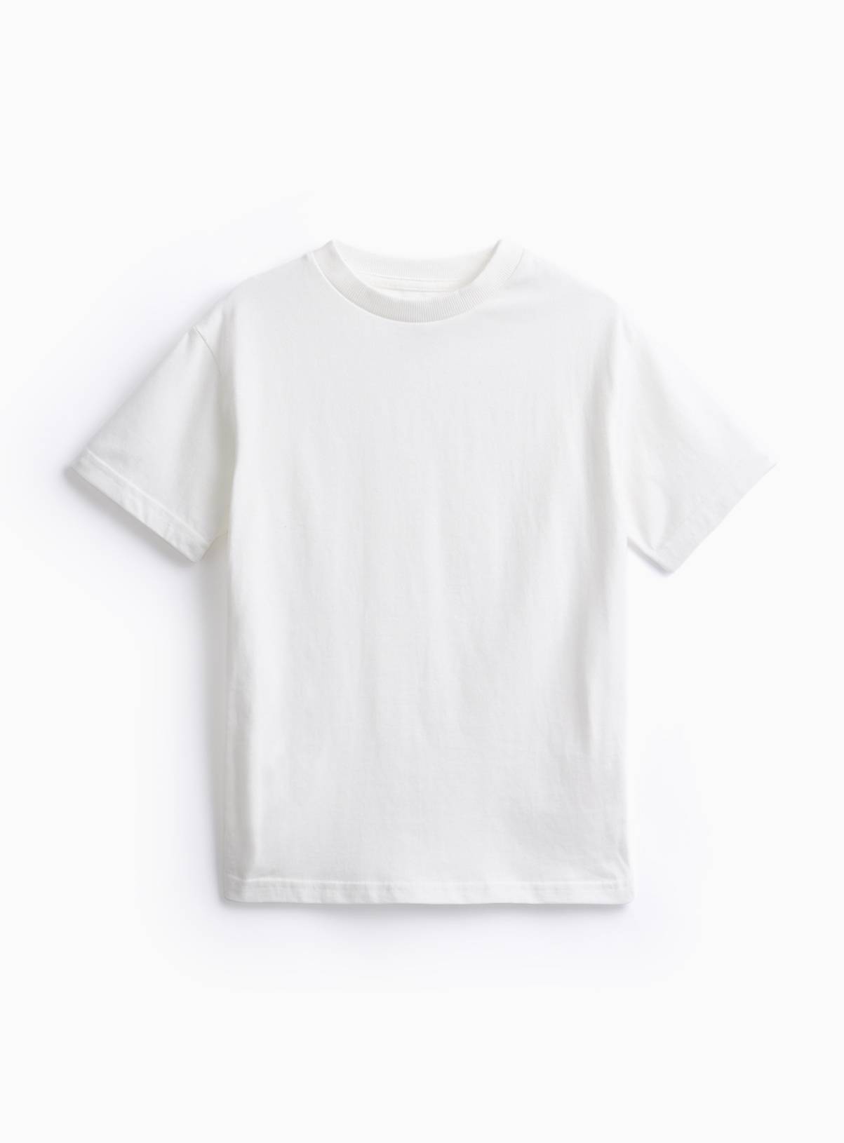 White Plain T-Shirt 2 years - Image 1