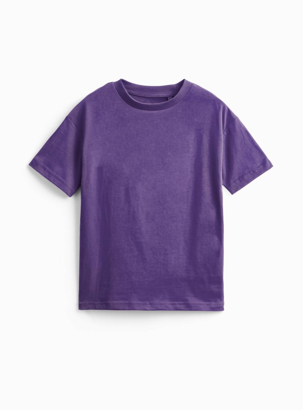 Purple Plain T-Shirt 10 years - Image 1