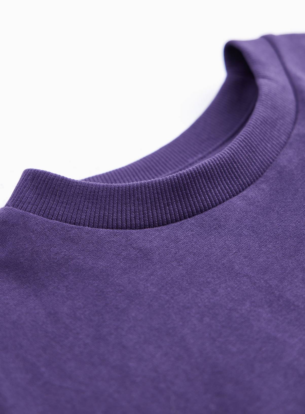 Purple Plain T-Shirt 10 years - Image 2