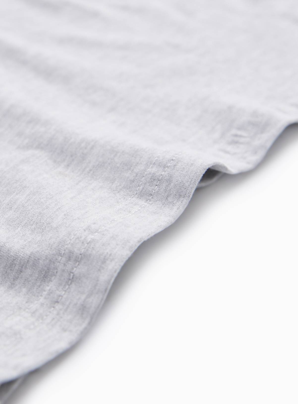 Grey Plain T-Shirt 8 years - Image 2