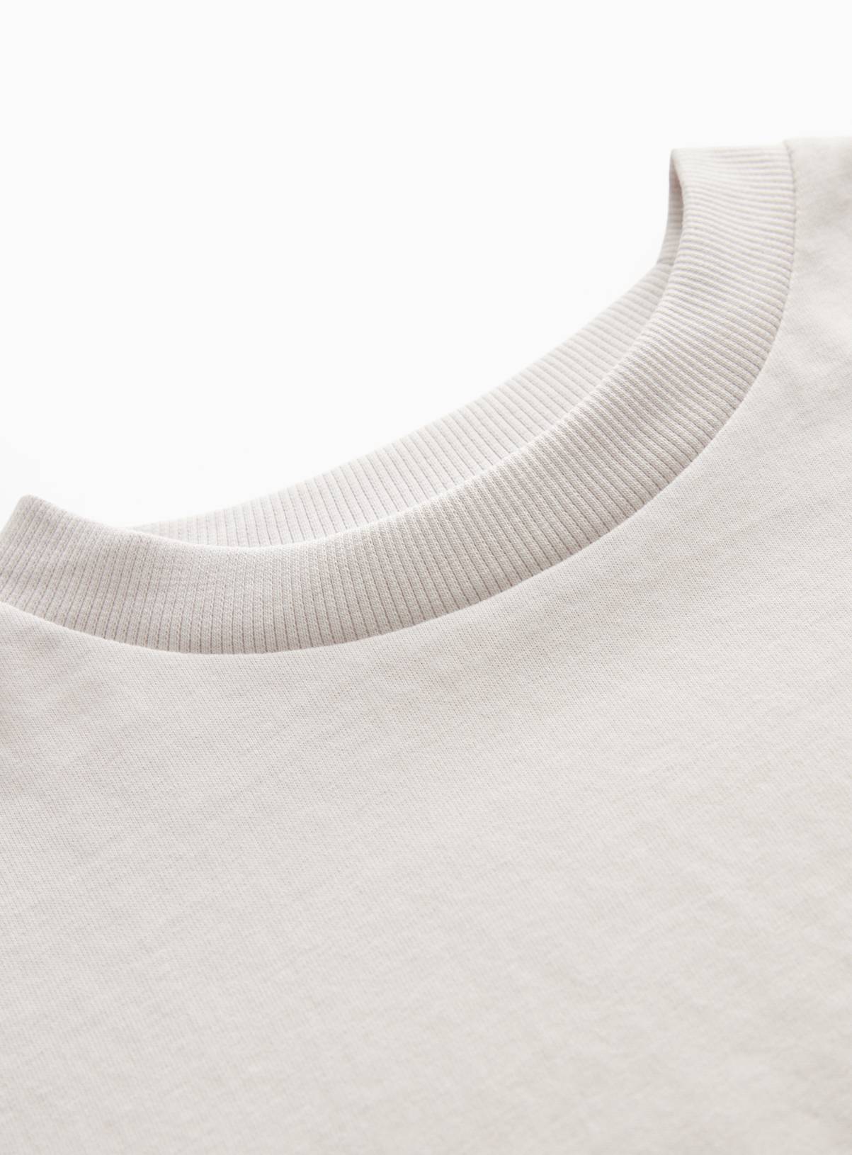 Cream Plain T-Shirt 8 years - Image 2