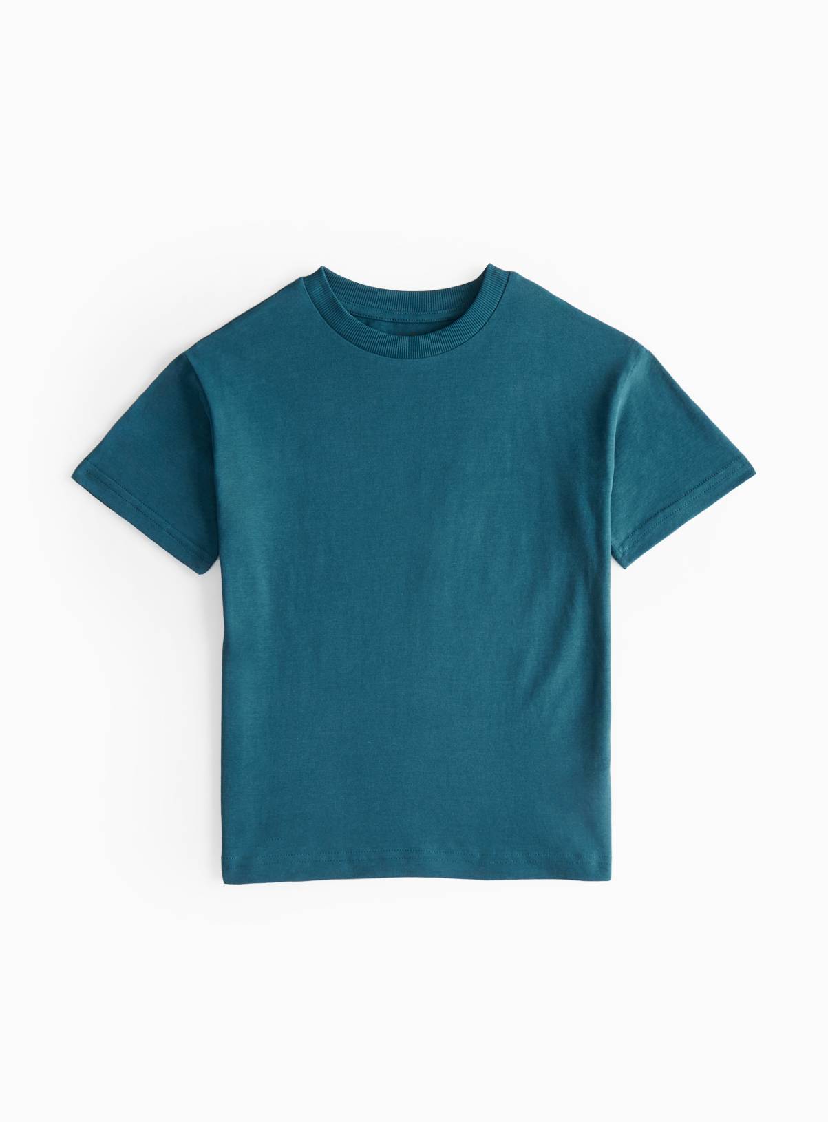 Teal Plain T-Shirt 11 years - Image 1