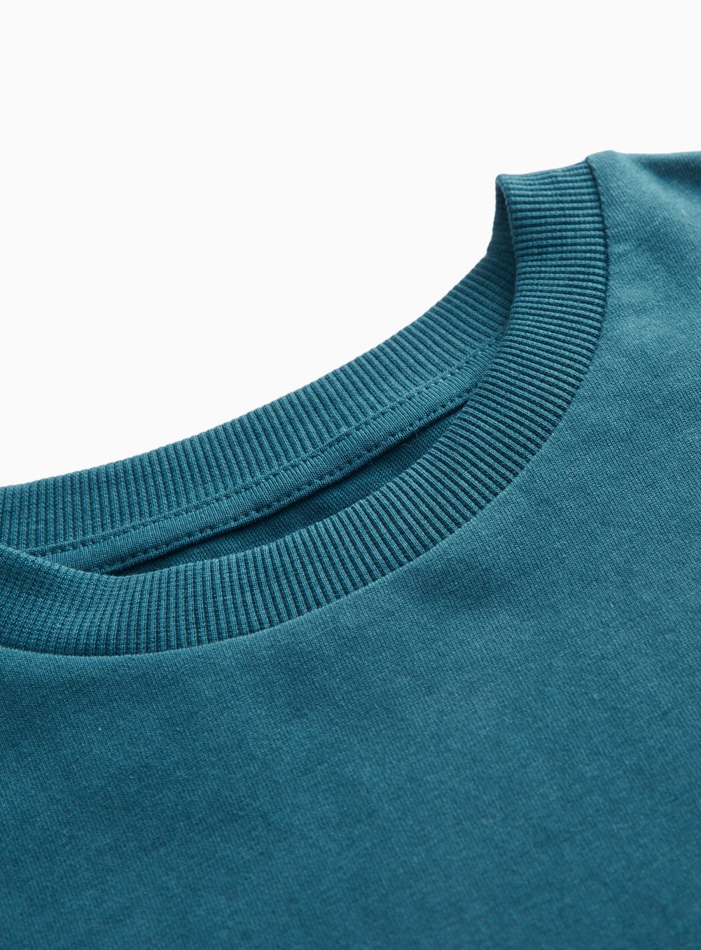 Teal Plain T-Shirt 11 years - Image 2 thumbnail