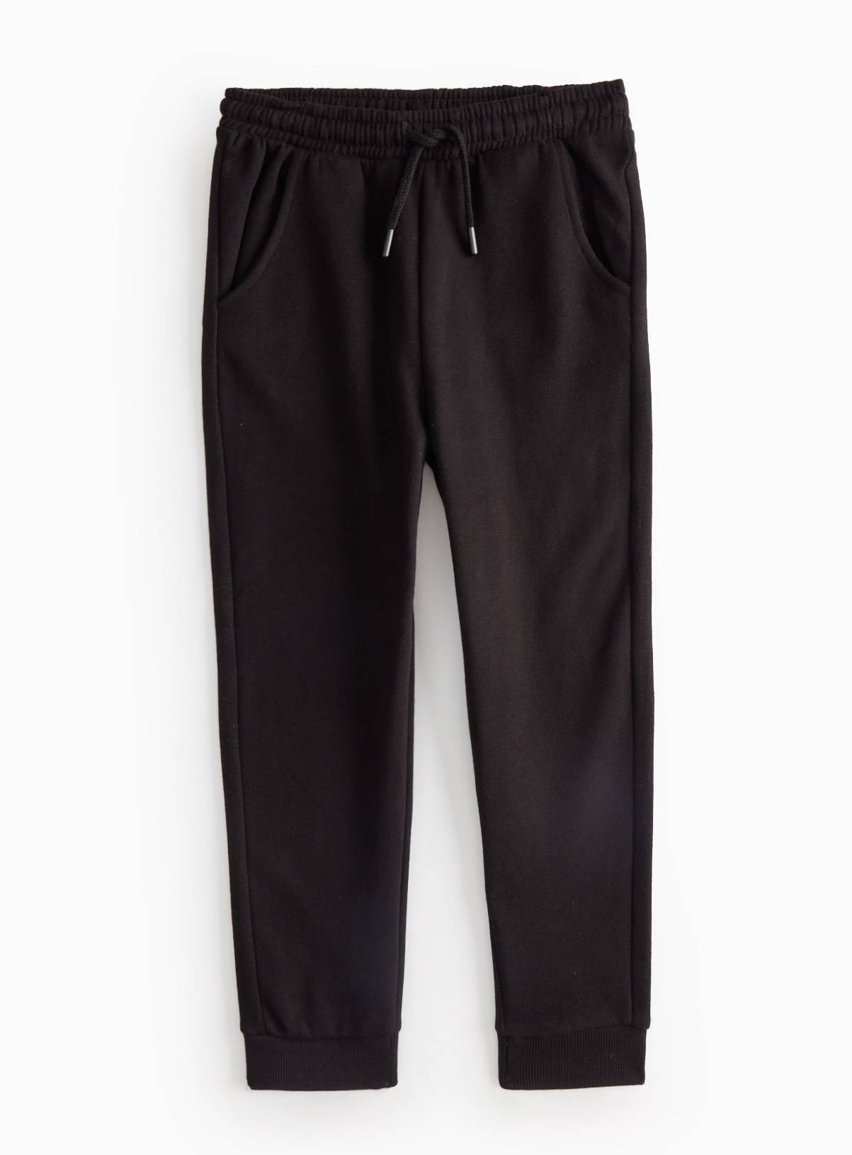 Black Cuffed Joggers 6 years - Image 1