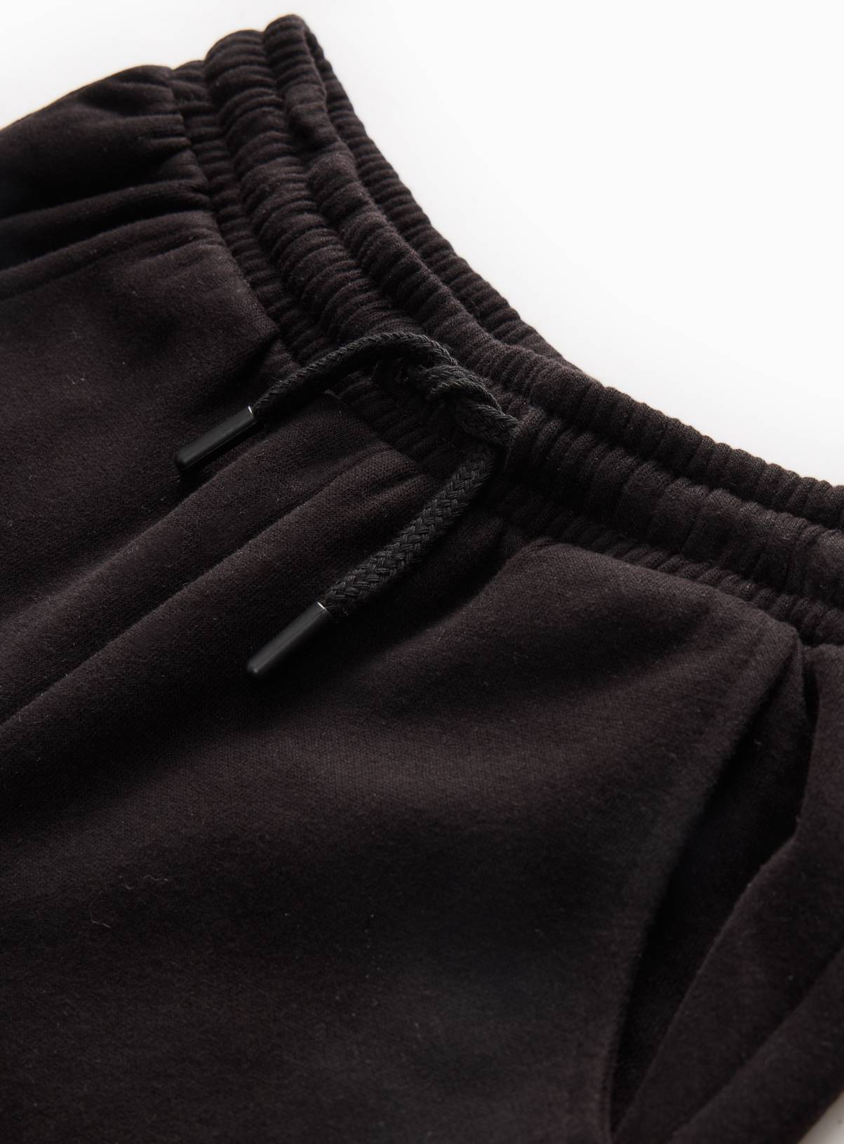 Black Cuffed Joggers 6 years - Image 2