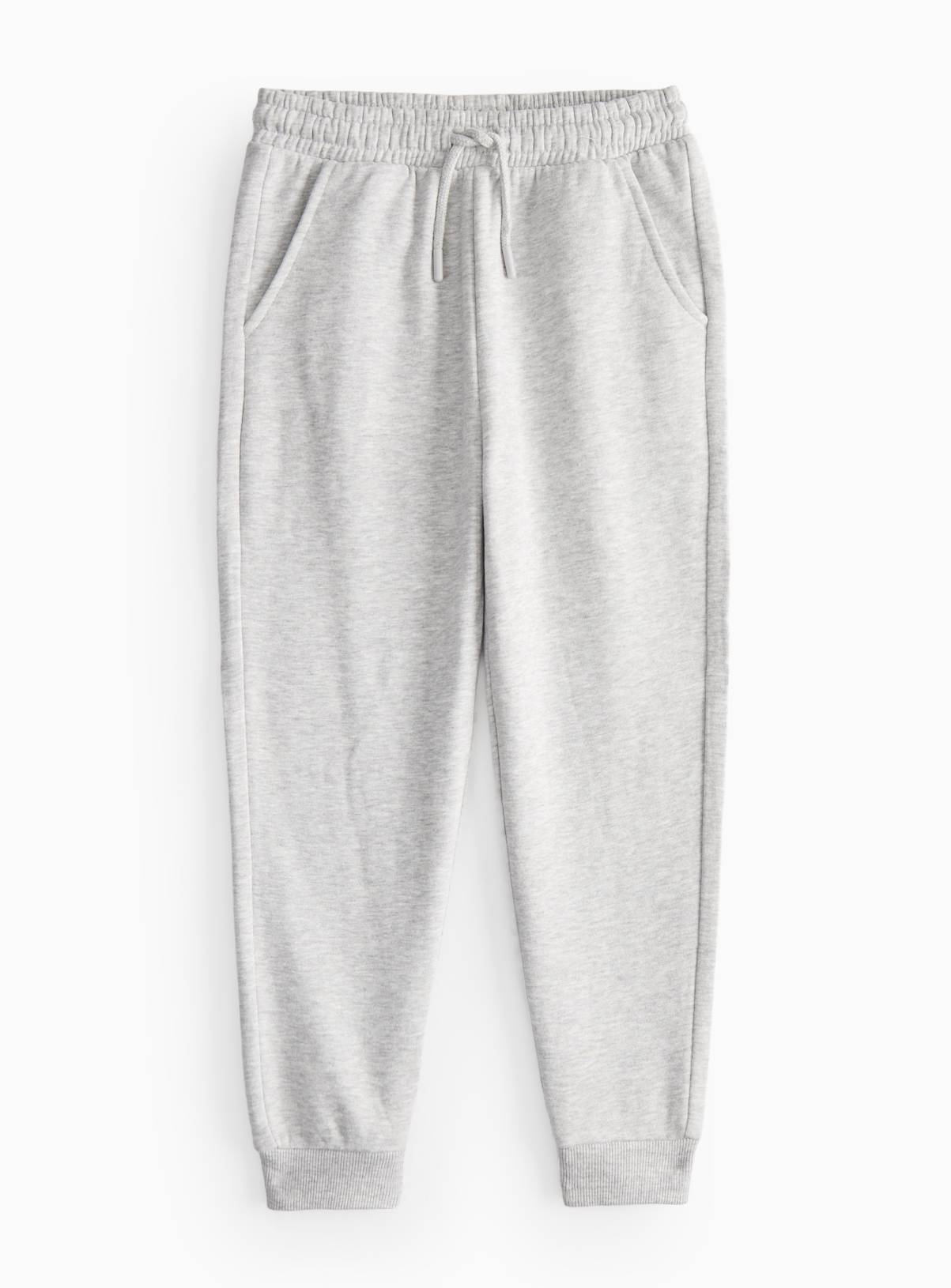 Light Grey Cuffed Joggers 10 years - Image 1