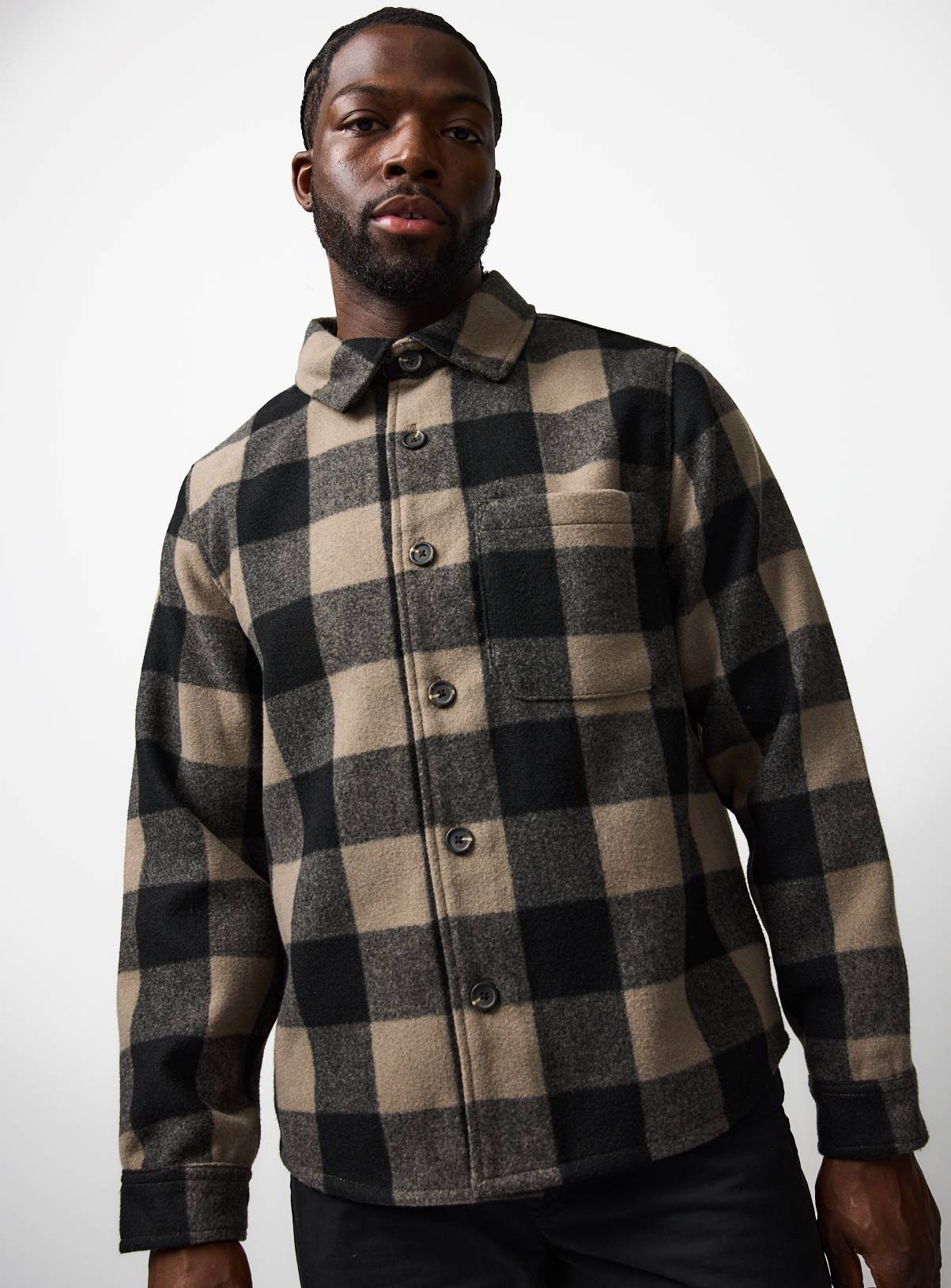 Stone Buffalo Check Shacket XXXXL - Image 1
