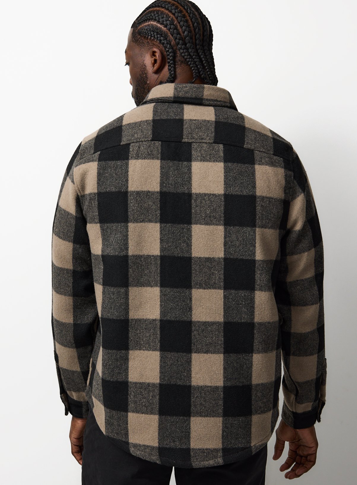 Stone Buffalo Check Shacket XXXXL - Image 5 thumbnail